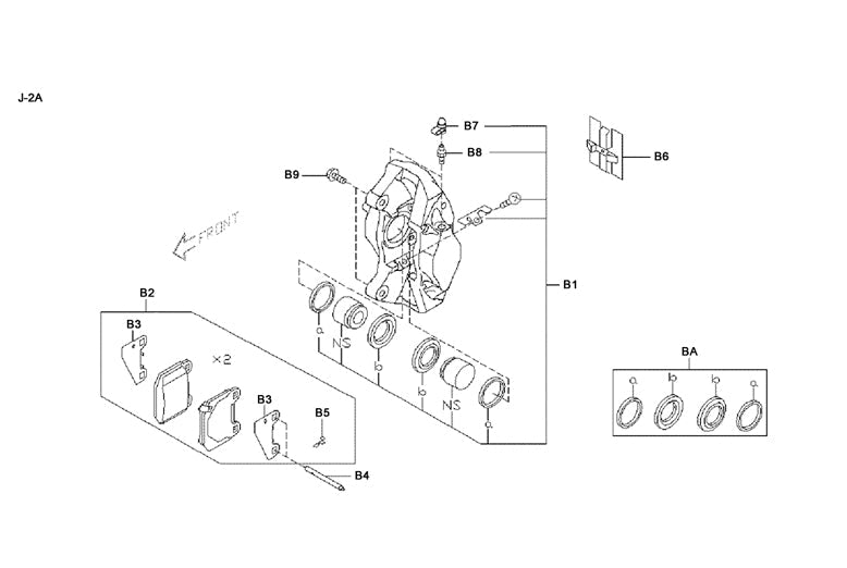 OEM Brake Calipers