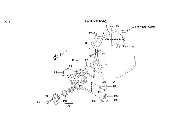 OEM Cooling System Gaskets