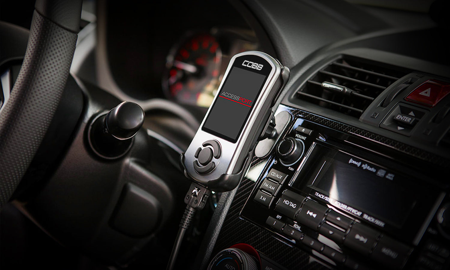 Cobb Accesport Tuner and Vehicle Mount