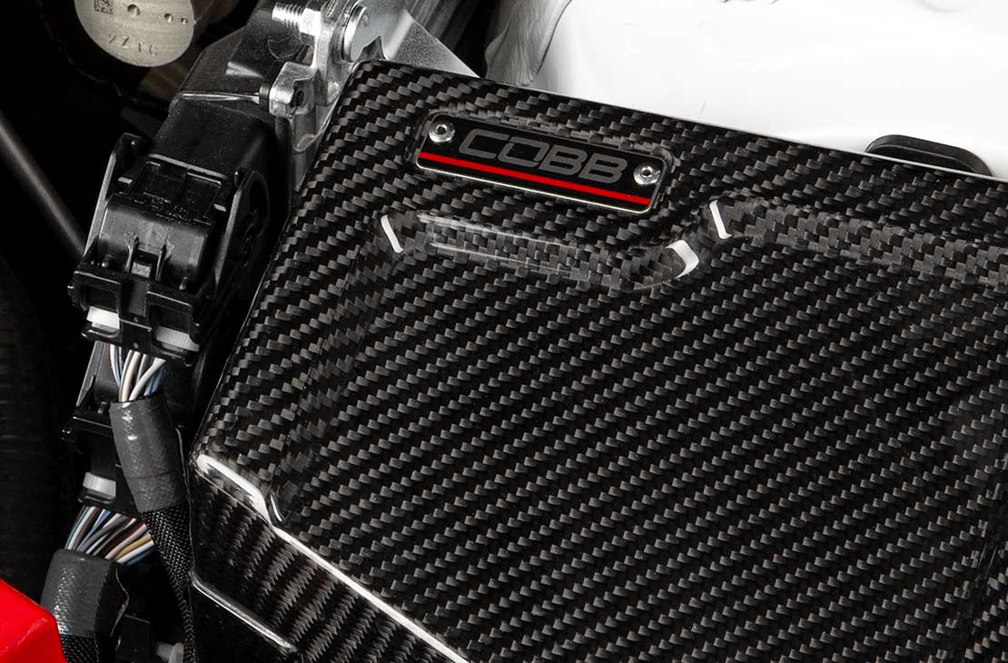 Cobb Carbon Fuse Cover Redline Badge