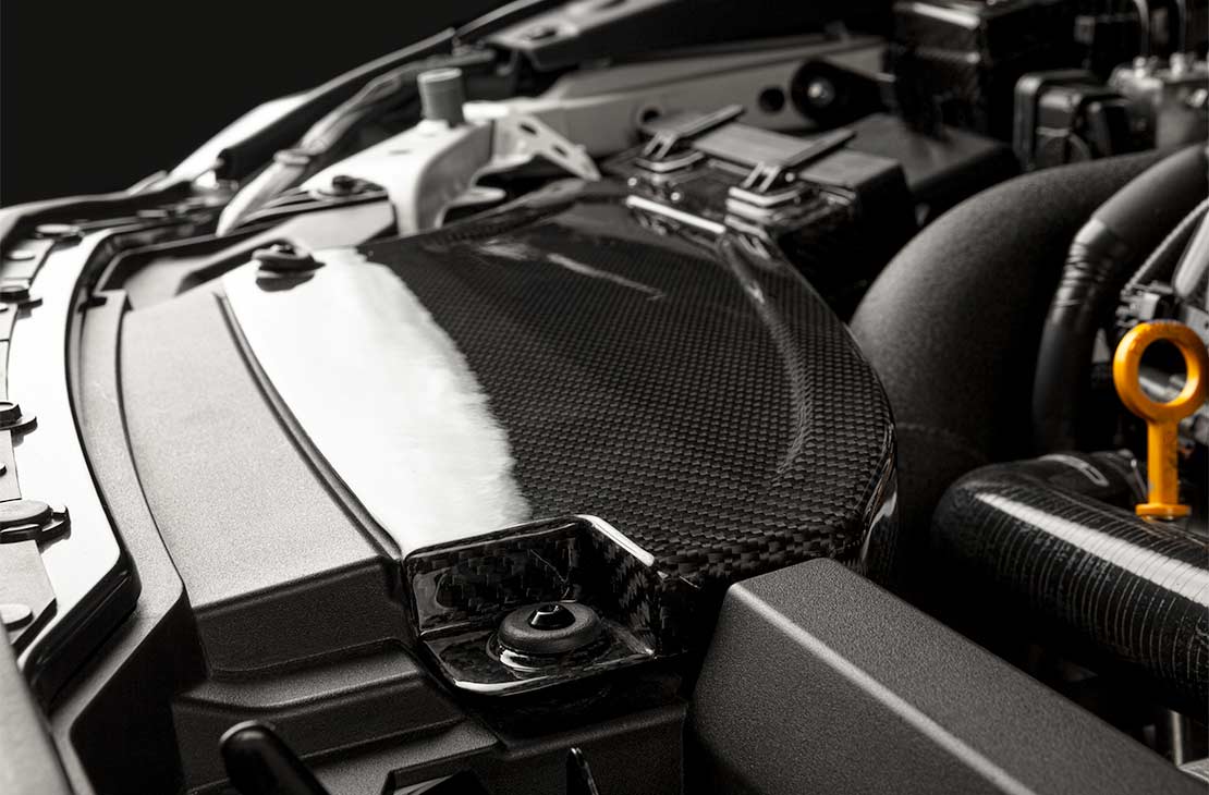 Cobb Redline Carbon Scoop Close Up