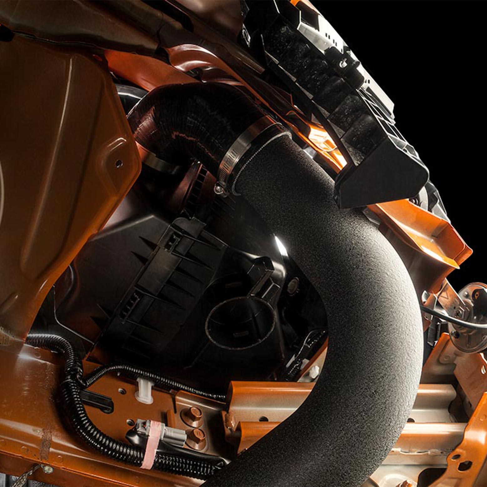 Cobb Intake Pipe Shown Installed