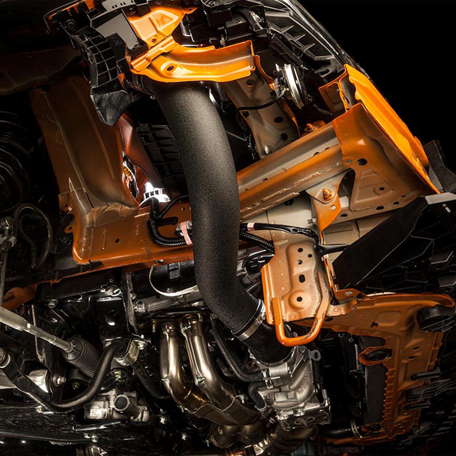 Cobb Intake Pipe Shown Installed