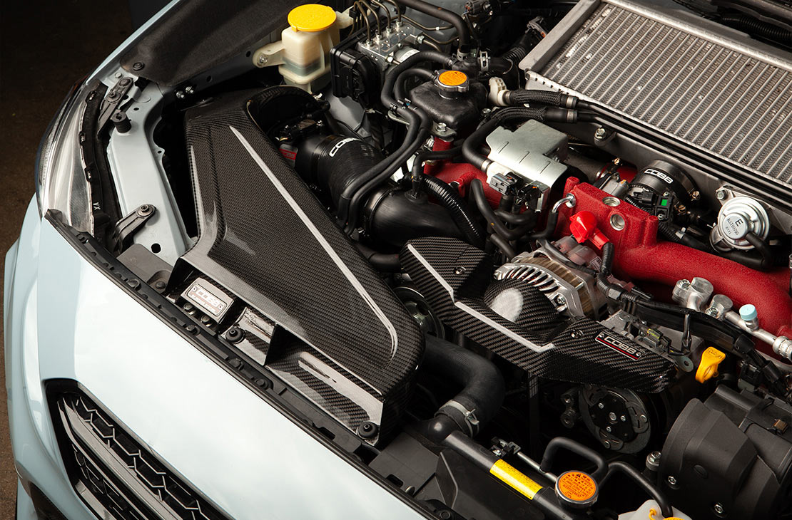 Cobb Redline Carbon Intake STI Shown Installed