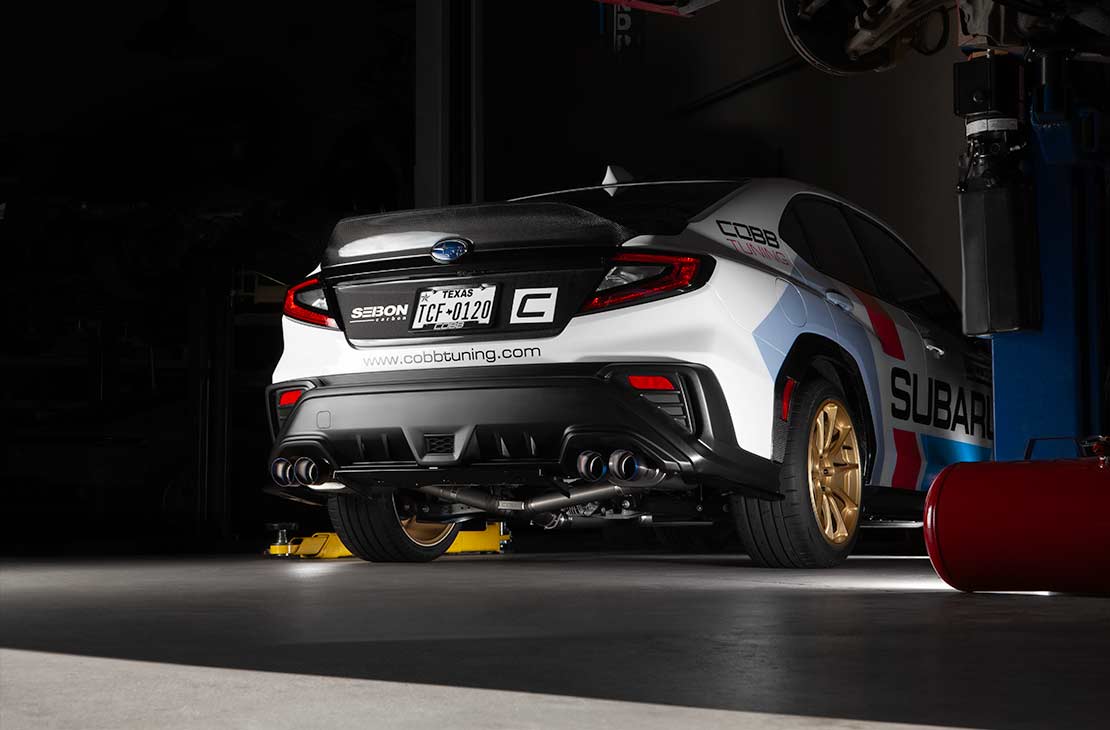COBB Titanium Cat-back Exhaust WRX MY22+