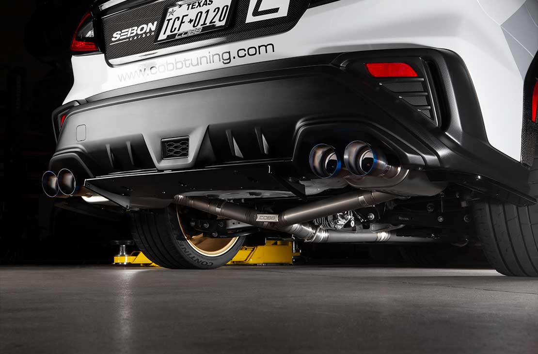 COBB Titanium Cat-back Exhaust WRX MY22+
