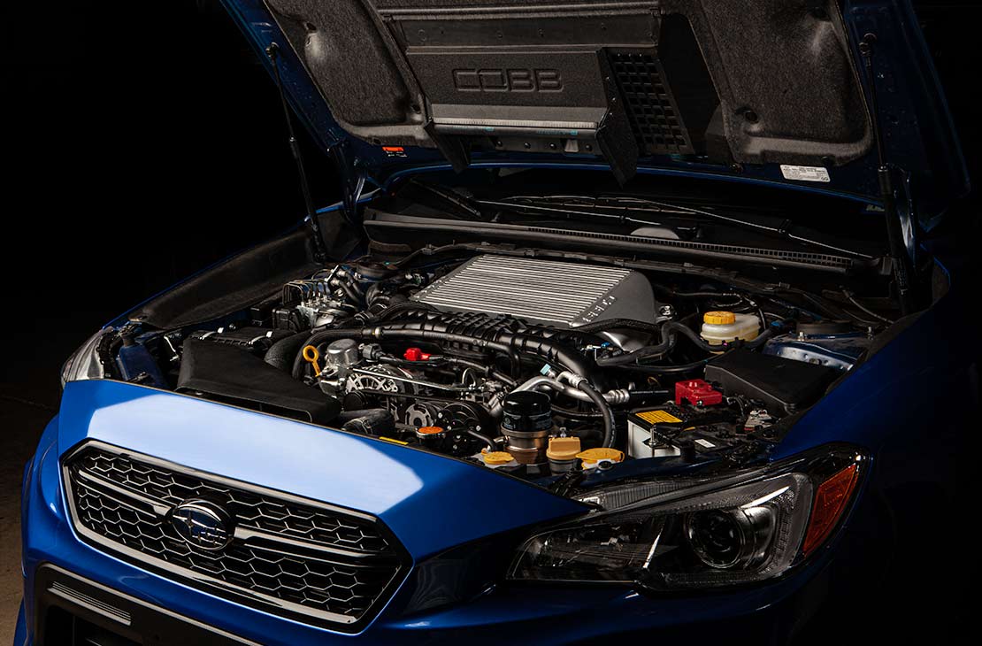 Cobb TMIC Kit VA WRX Shown Installed