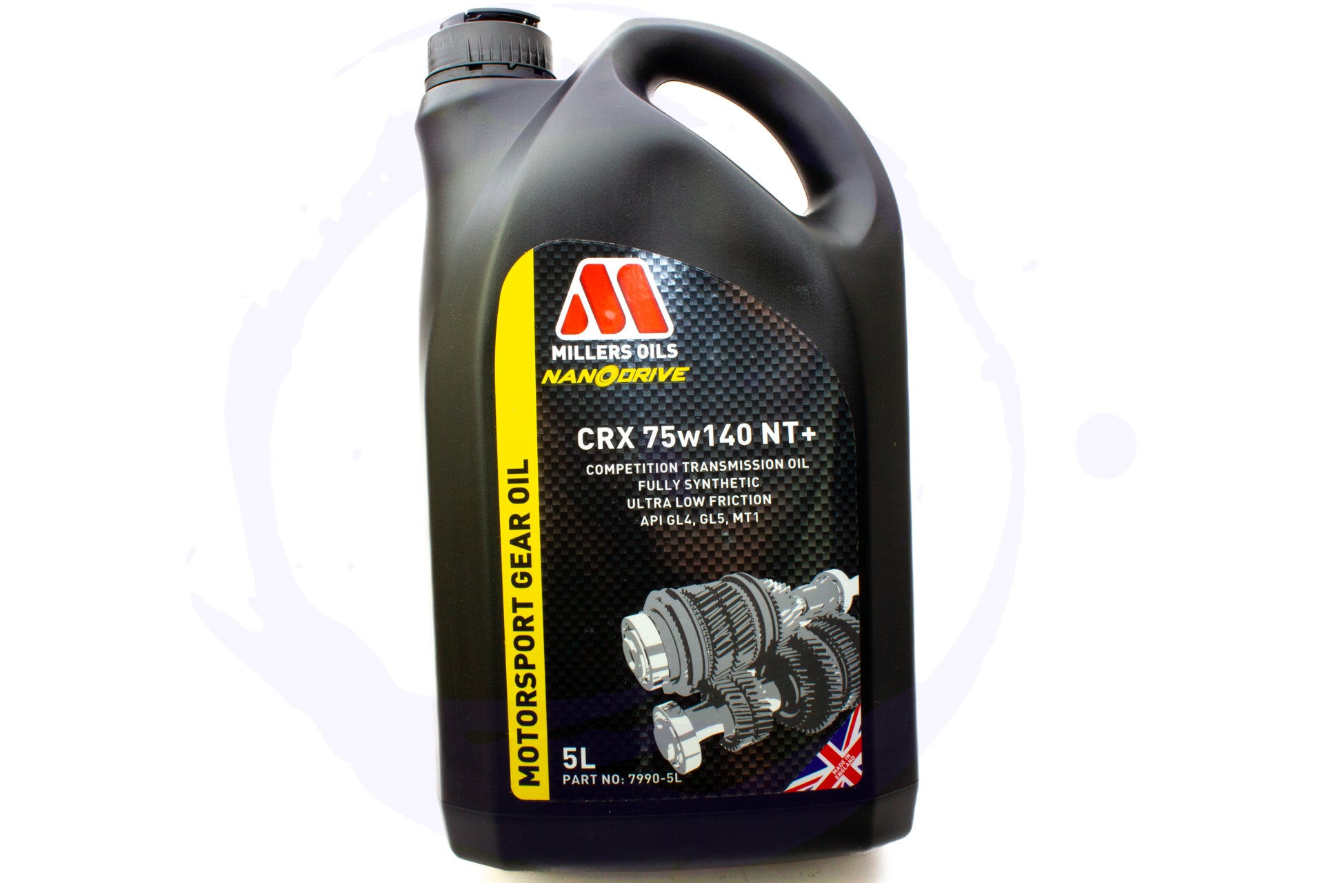gear competition 75w 140 Millers Oils CRX 75w140 NT+ – Rallispec
