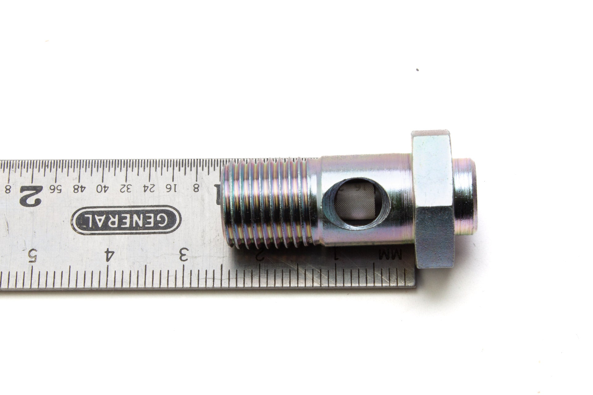 14445AA090 M12 Filtered Banjo Dimensions