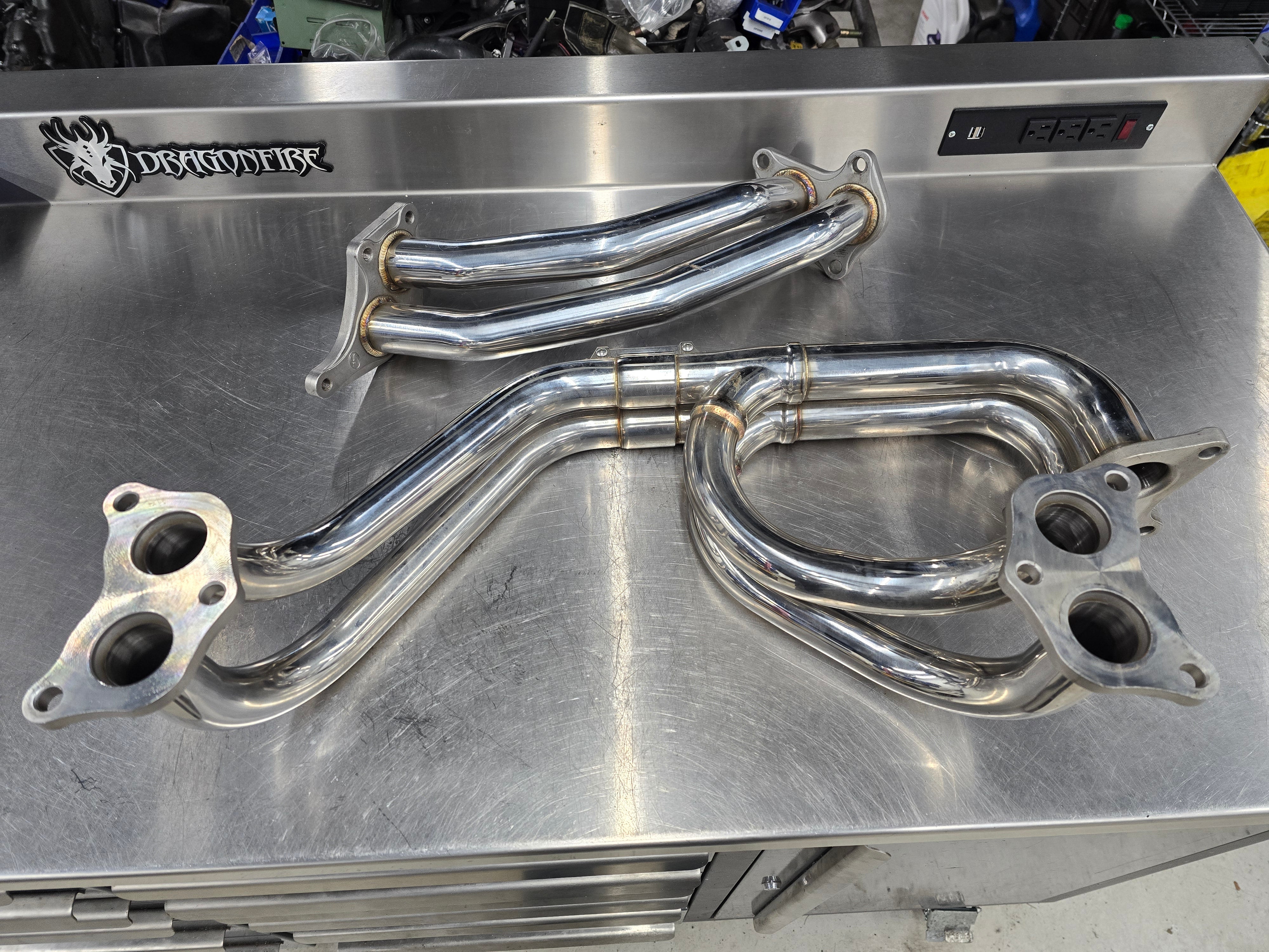 TR - Twin Scroll Equal Length Header/ Up-Pipe Combo