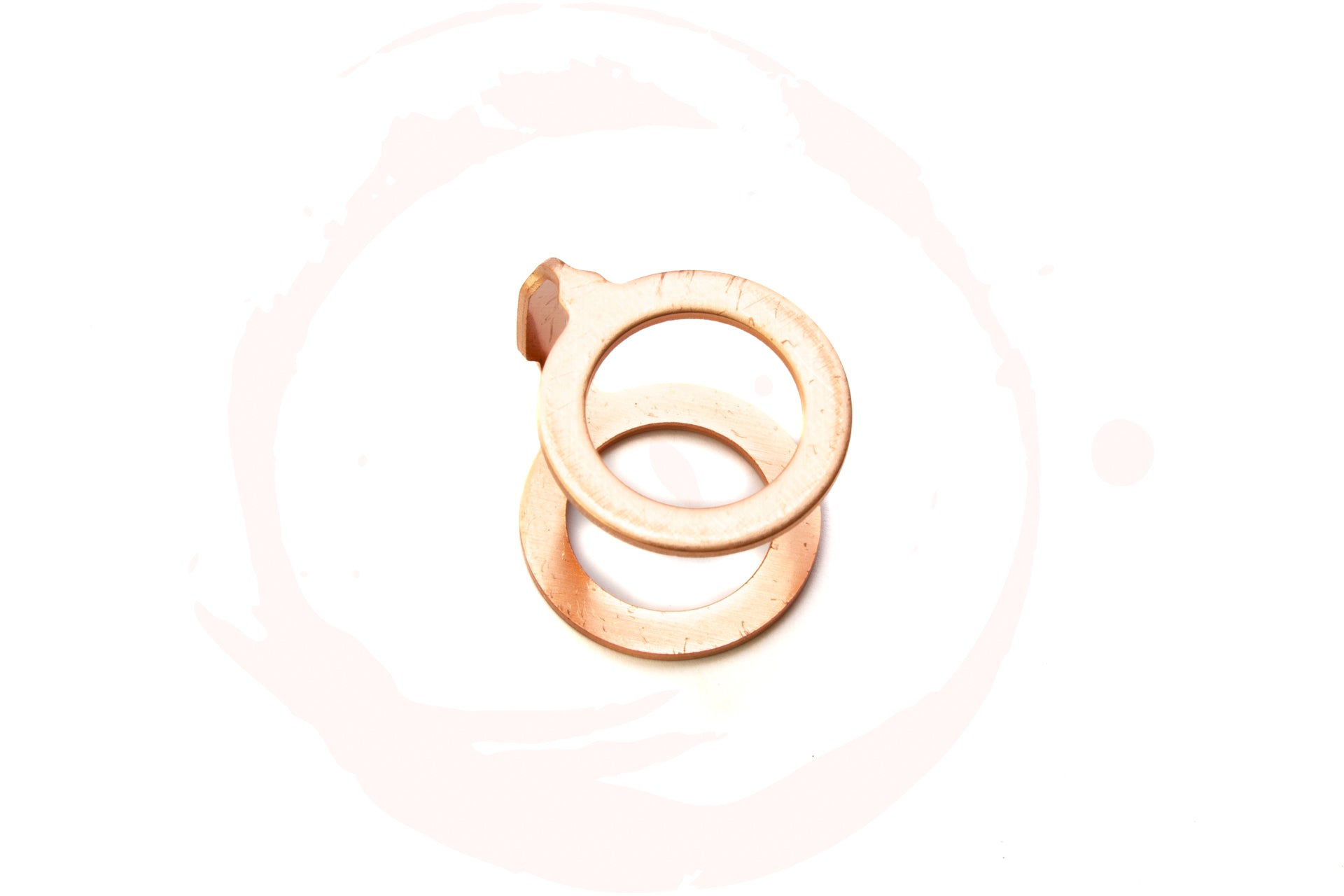 Copper Turbo Oil Line Union Gasket