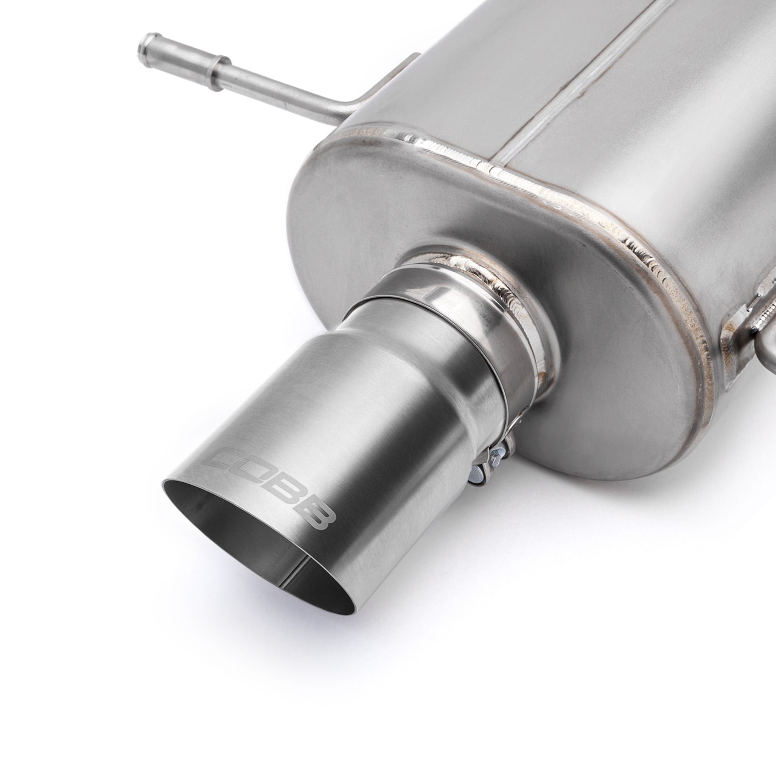 COBB Brushed Titanium Tip Kit 3in Inlet