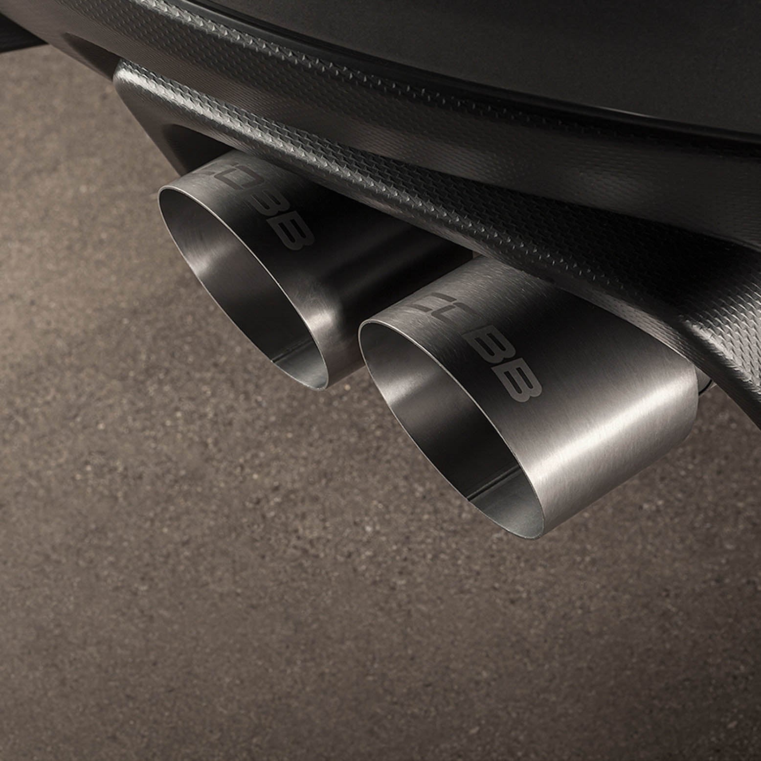 Cobb Brushed Exhaust Tip w/ Laser Etched Logos