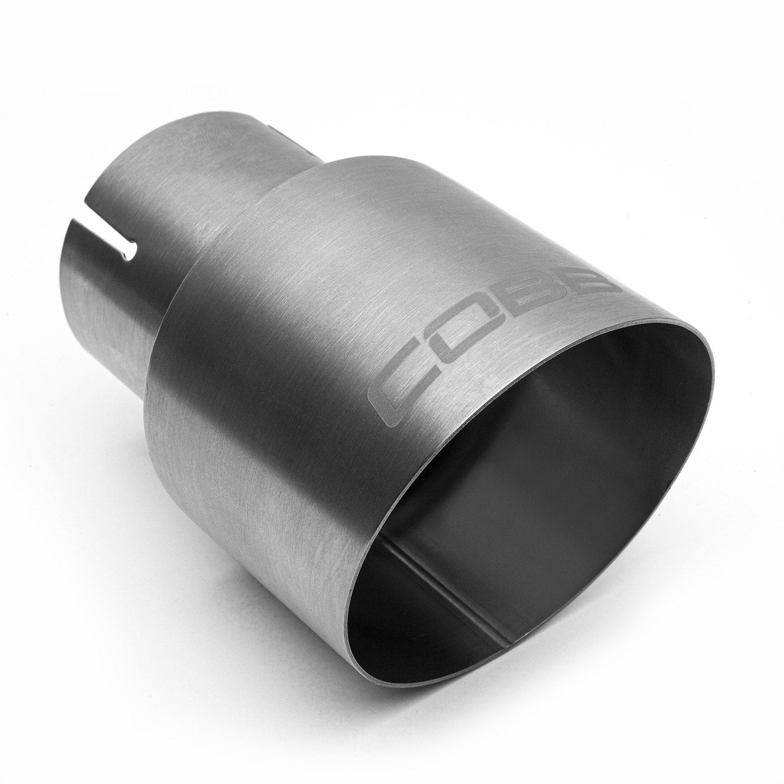 Cobb Brushed Titanium 2.5in Tip