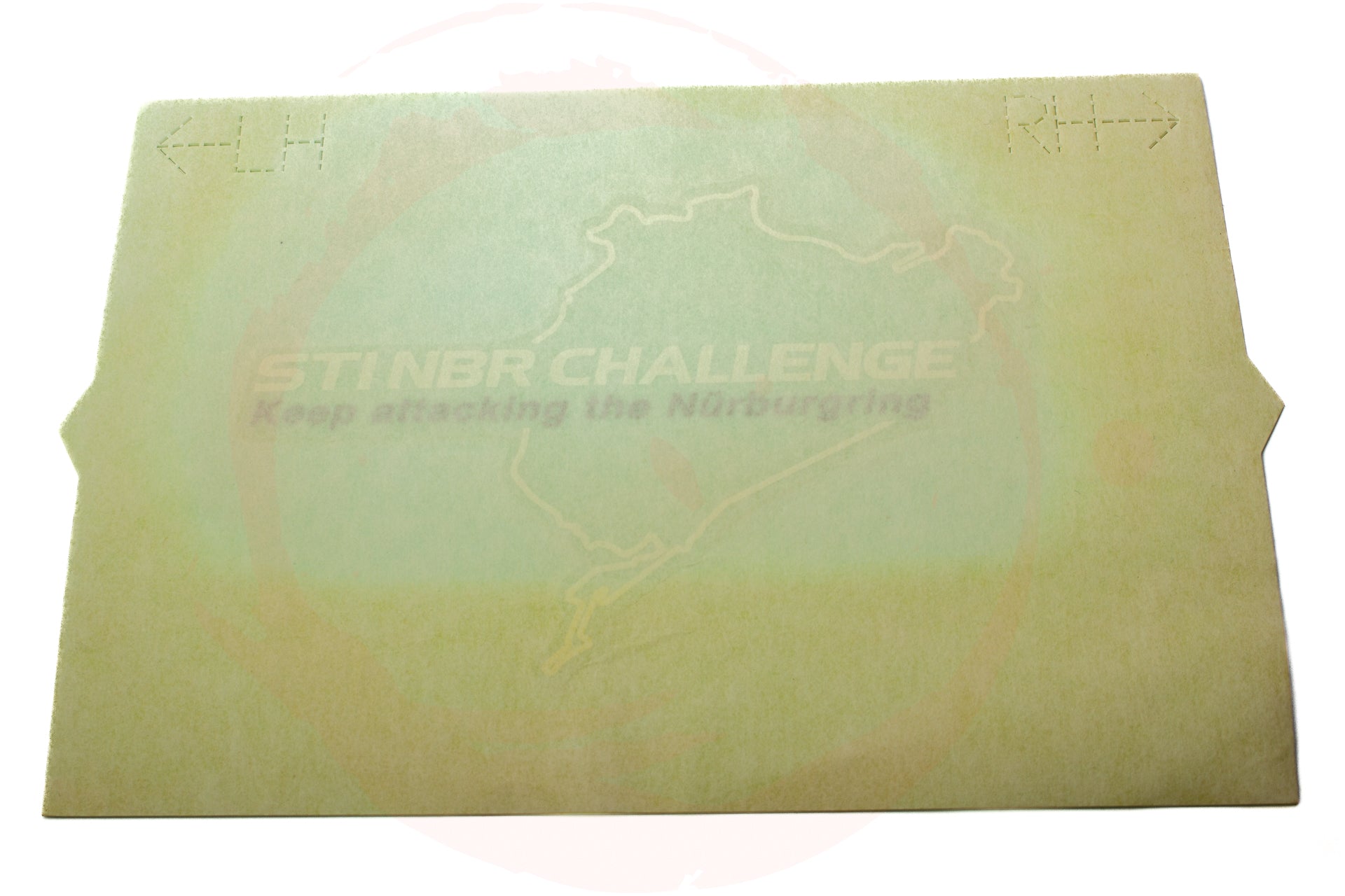 STI NBR Challenge Decal White ST91502ZR070