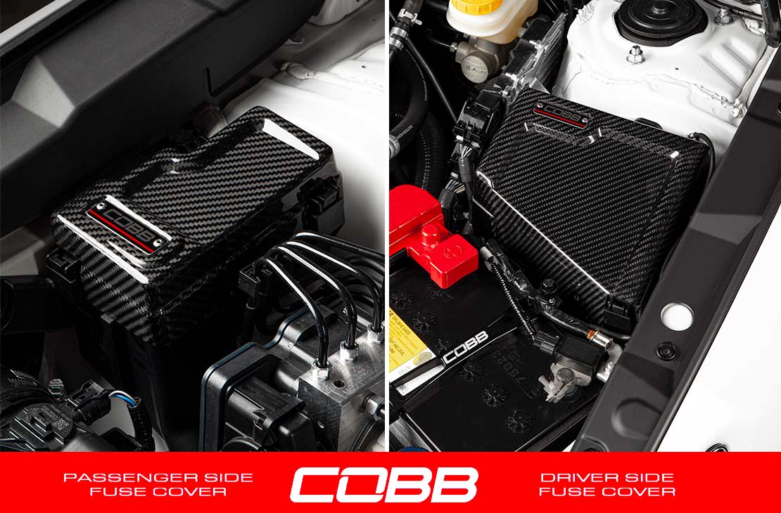 Cobb Gloss Carbon Fiber Fuse Cover Set VB WRX