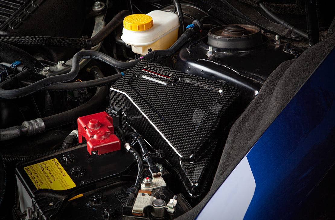 Cobb Carbon Fiber Fuse Cover Installed