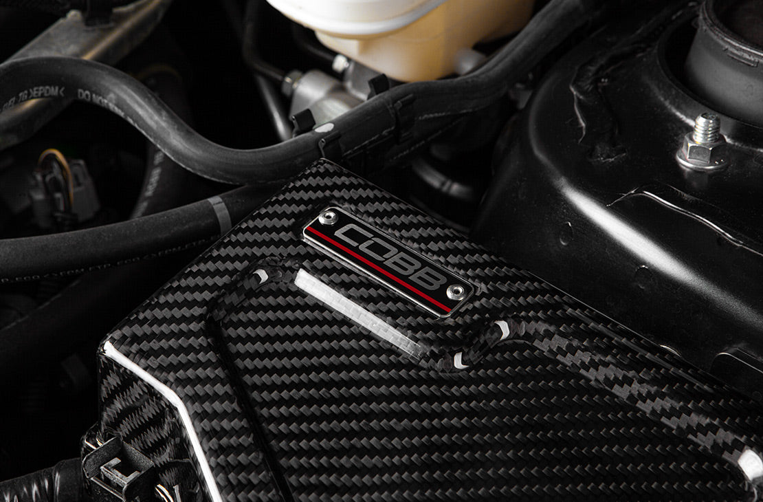 Cobb Carbon Fuse Cover Redline Badge