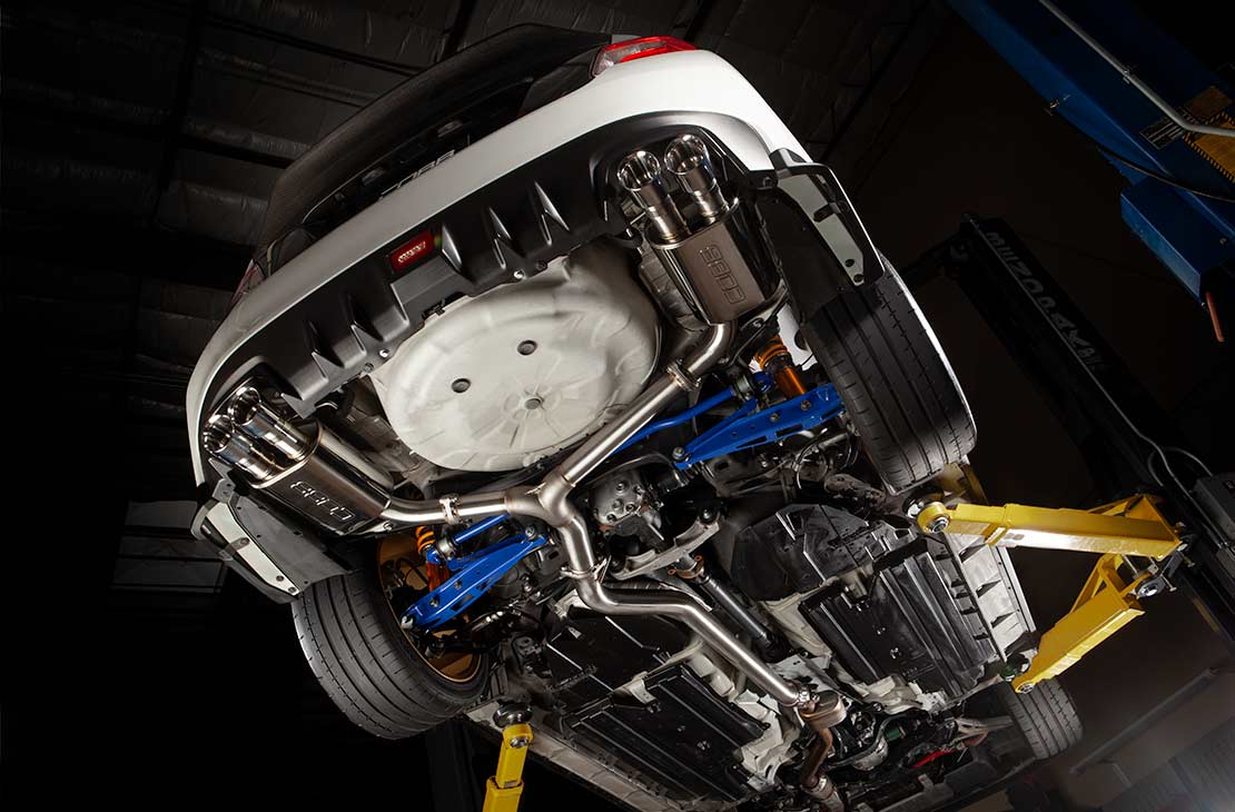 Cobb Stainless Cat-Back GV/VA Shown Installed