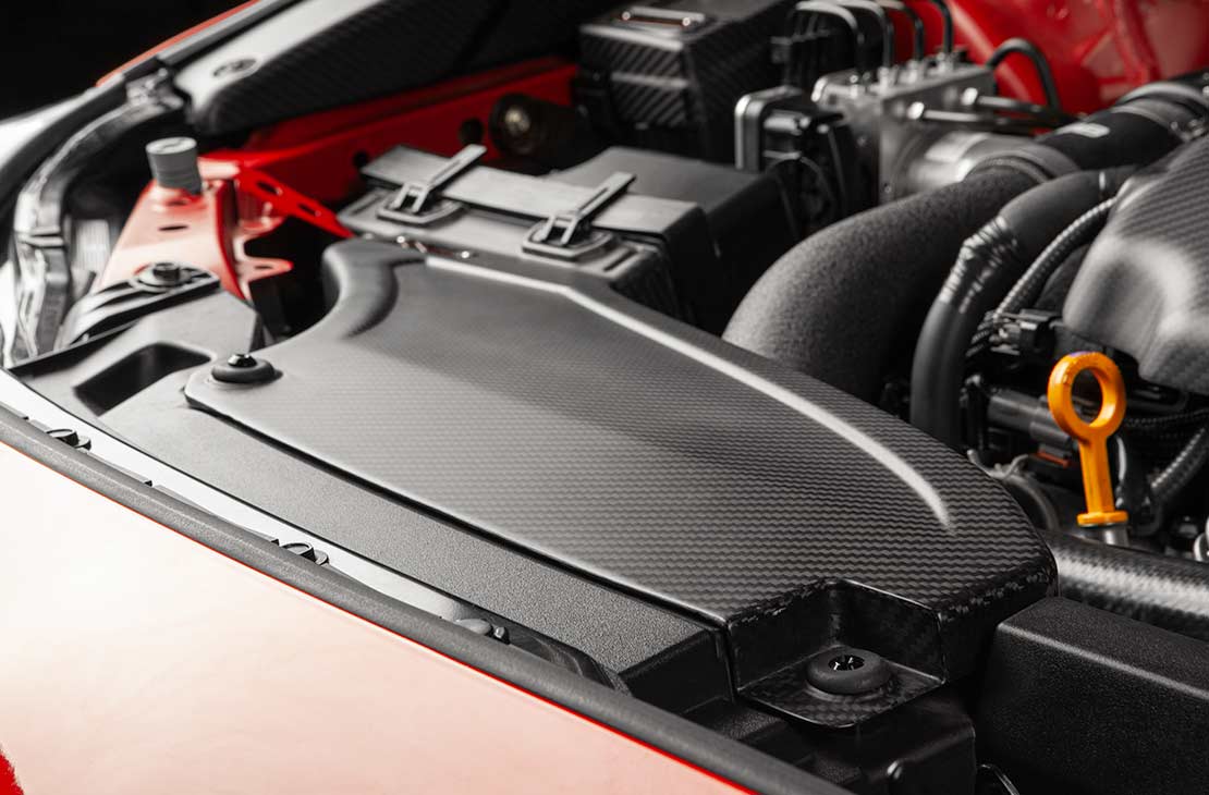 Cobb Matte Carbon Power Scoop Close Up