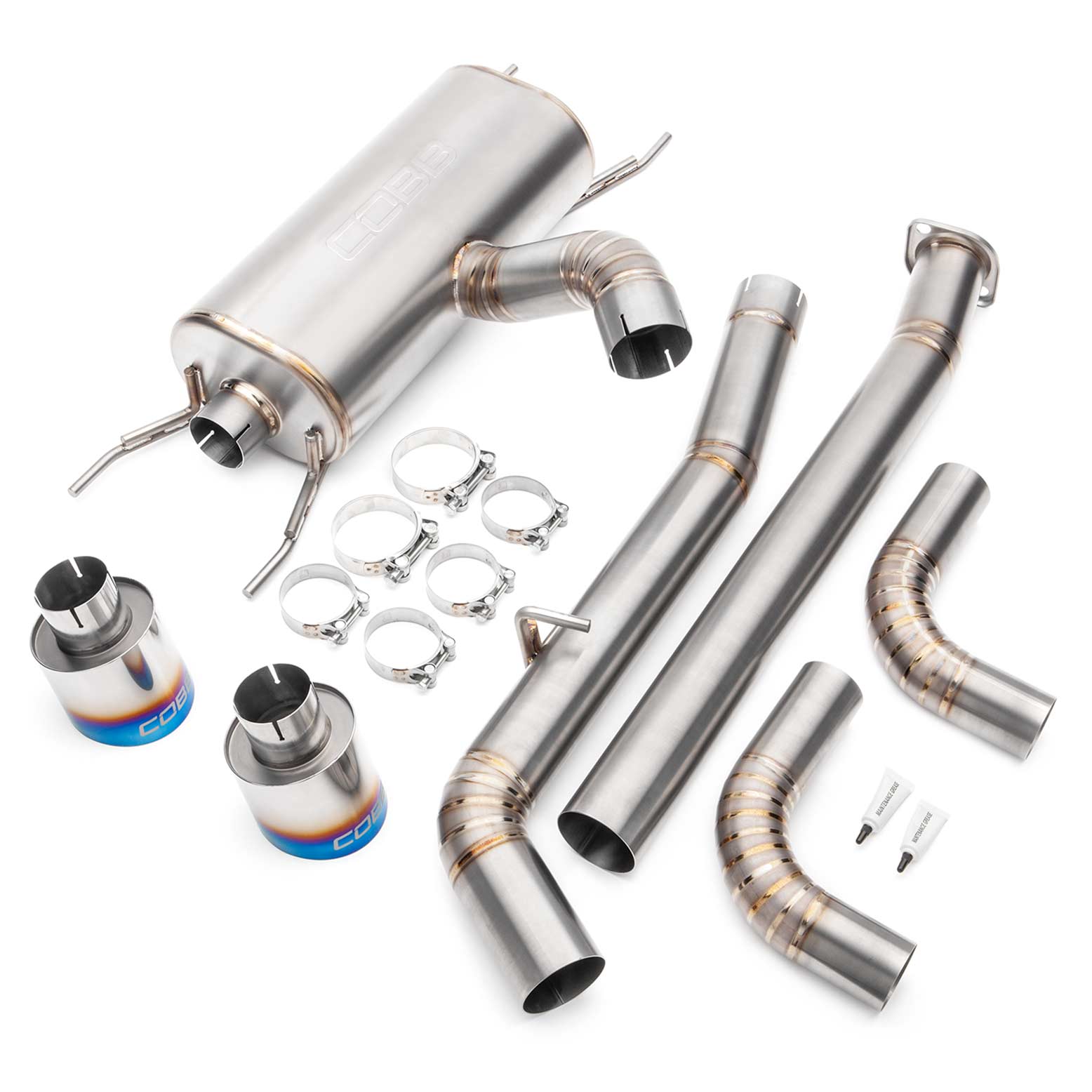 COBB Titanium Cat-back Exhaust WRX BRZ