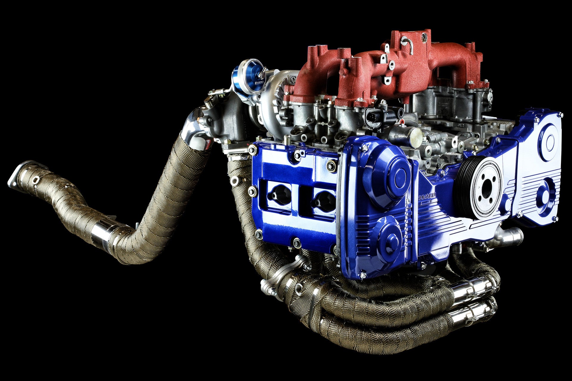 Tomei Stainless Equal Length Manifold Installed