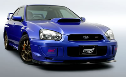 ST960204S080 STI Front Lip Spoiler Alternate View