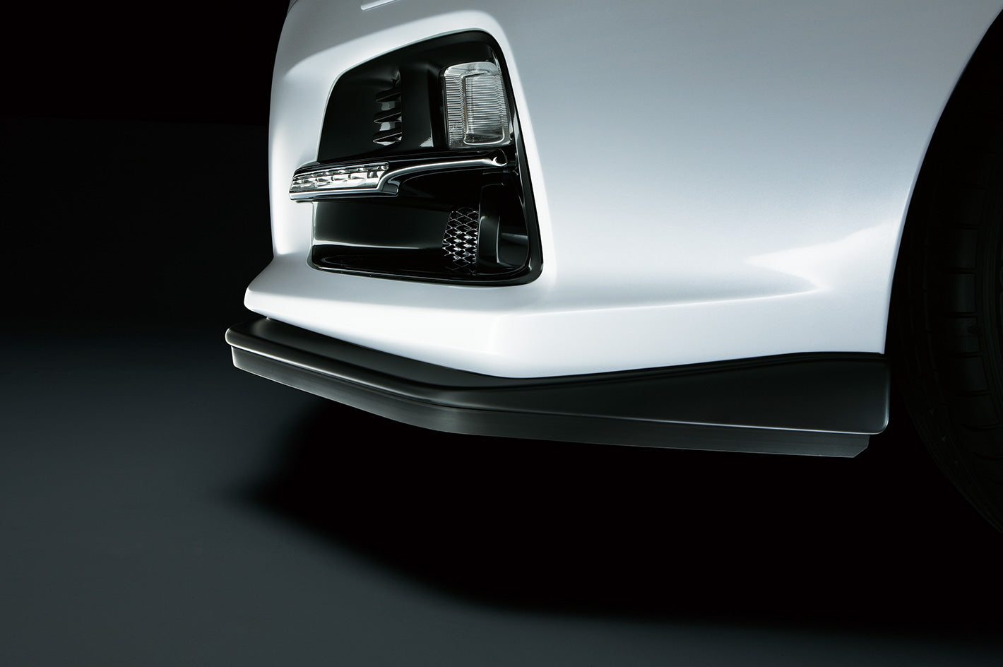 ST960204S293 STI Rubber Skirt Lip Black