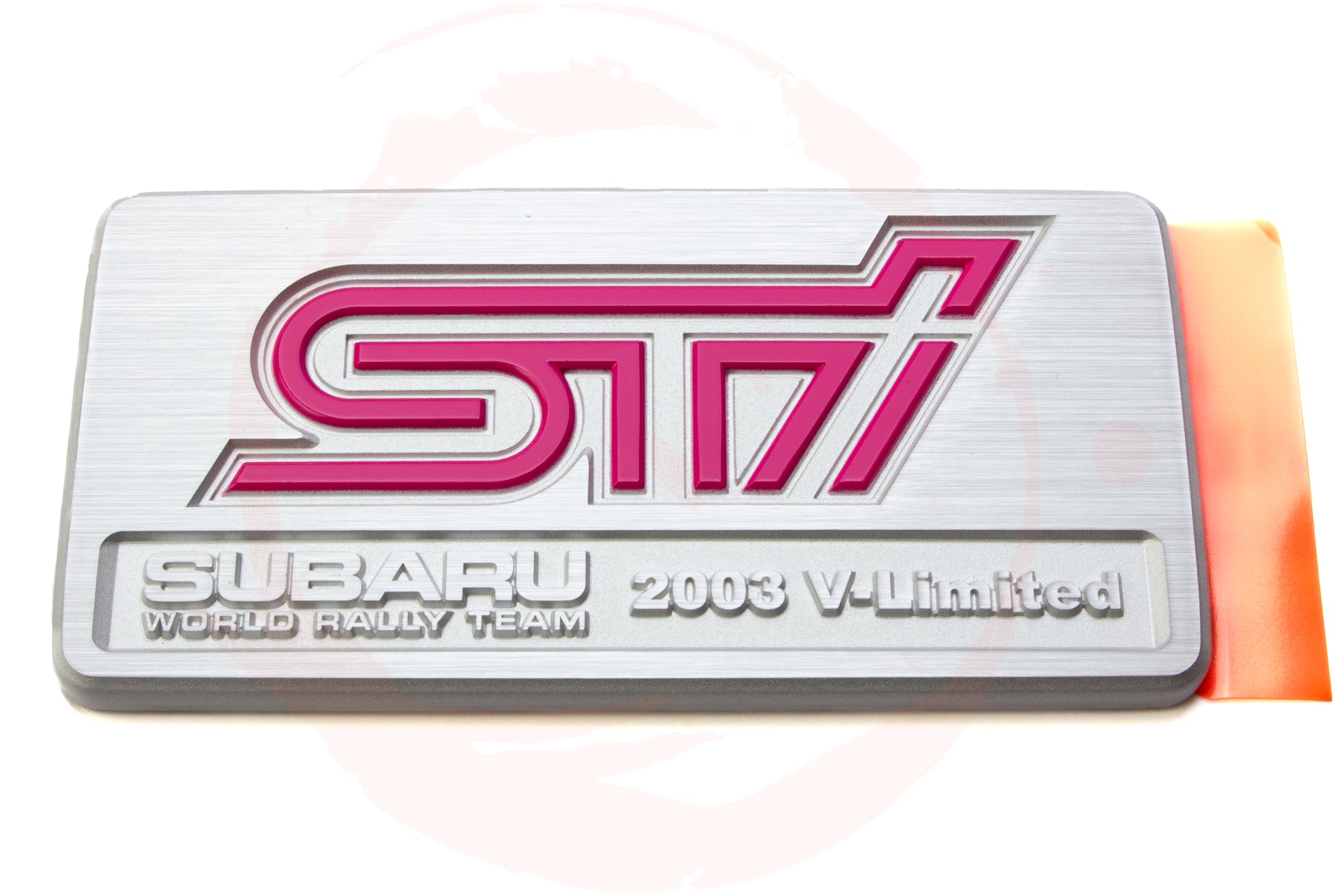SWRT V-Limited Memorial Emblem Plate
