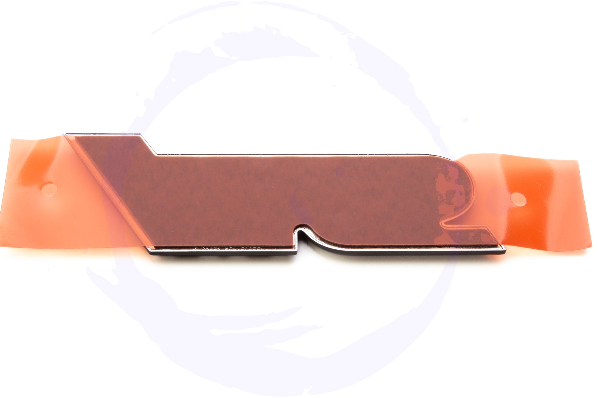 S401 Black STI Trunk Emblem