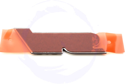 S401 Black STI Trunk Emblem
