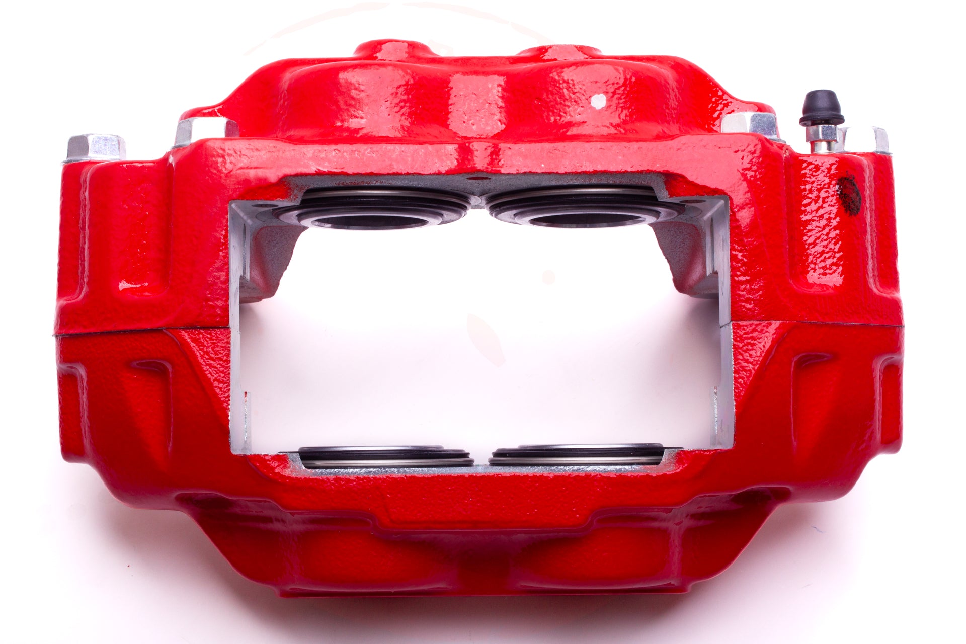Subaru FHI 4-Pot Front Brake Caliper RH Top View