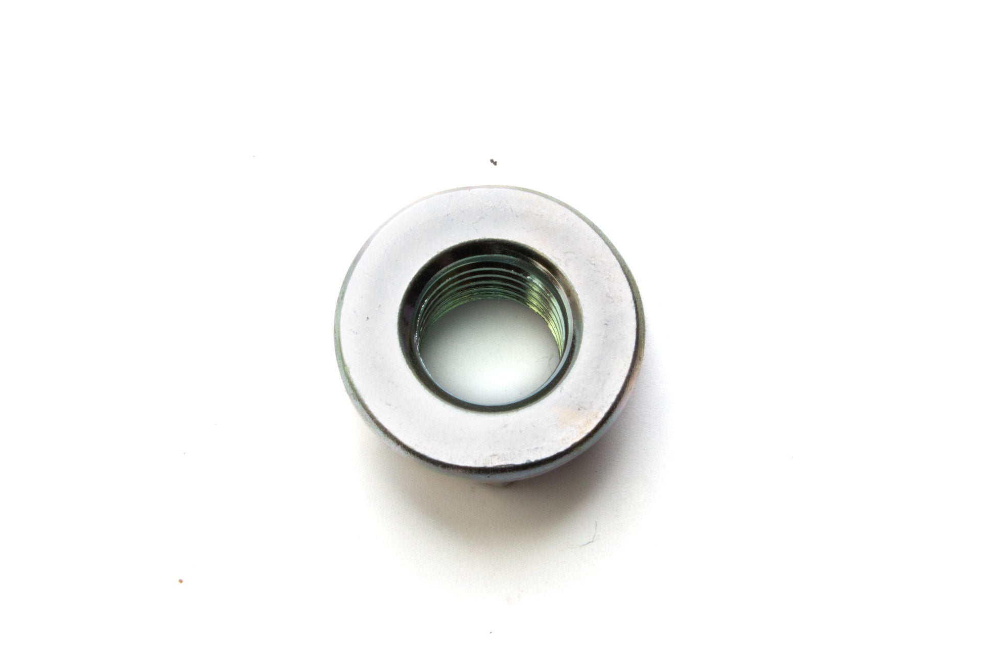 802010080 M10 Flange Nut Bottom View