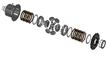 XShift Front LSD Exploded View